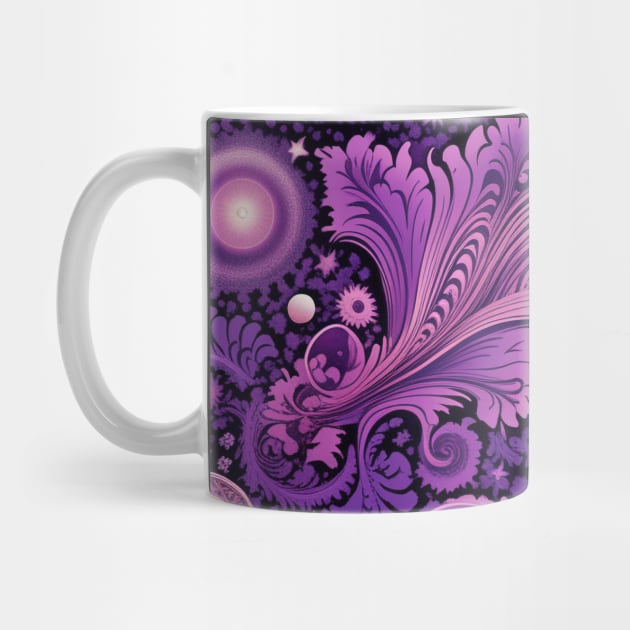 Other Worldly Designs- nebulas, stars, galaxies, planets with feathers by BirdsnStuff